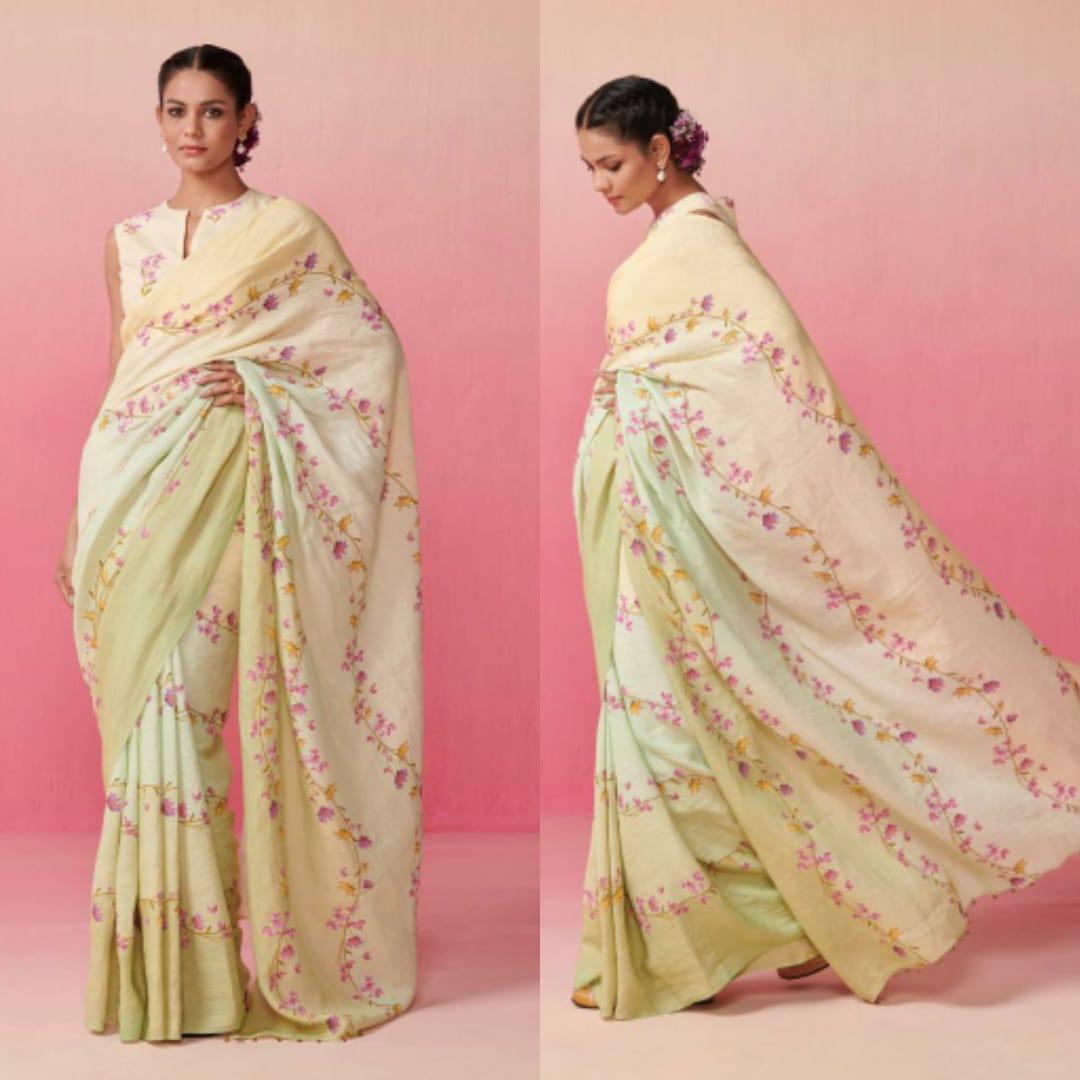 Introducing Our Stunning Linen Saree In New Designs