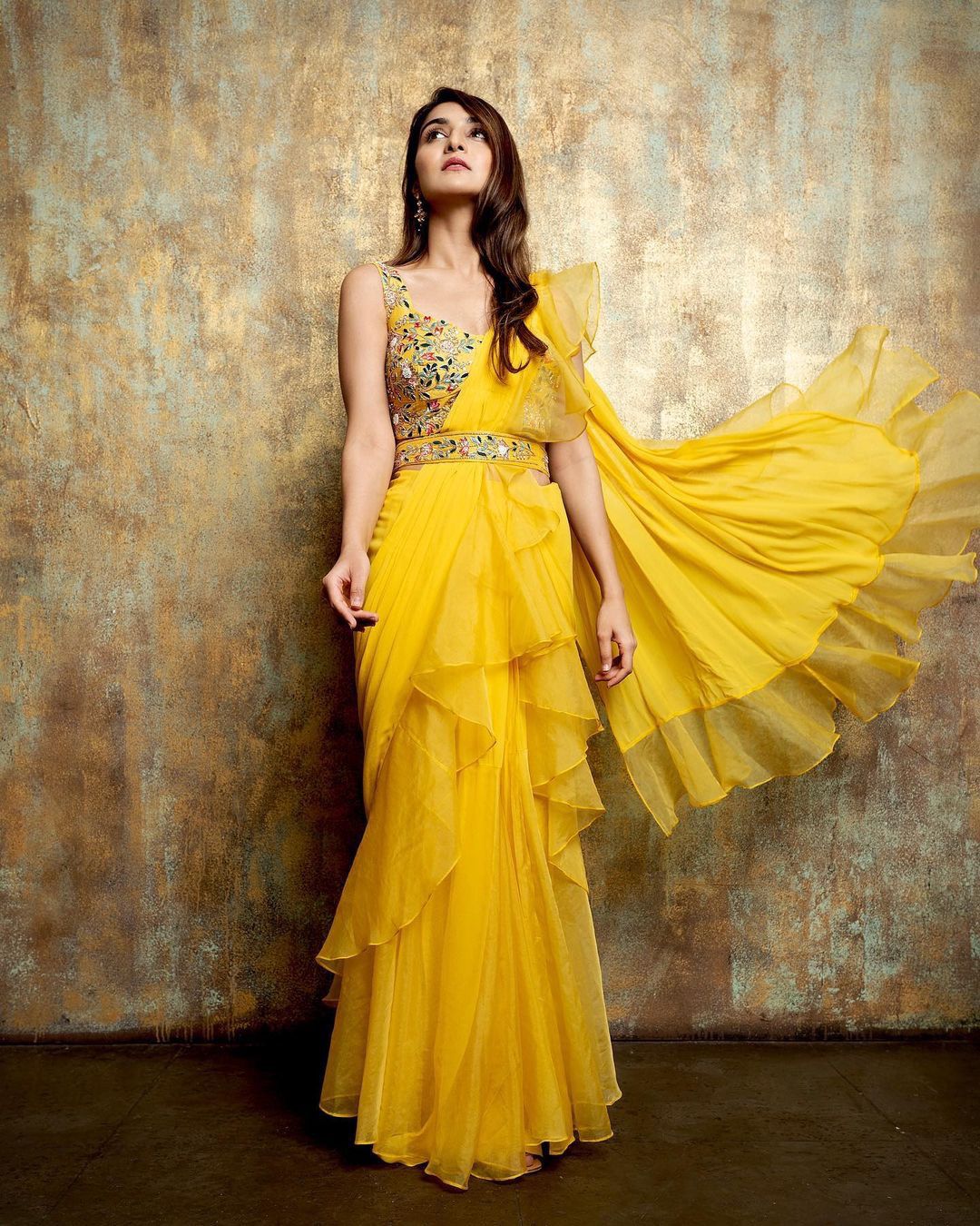 Elevate your style with our New Designer Party Wear Lehenga Saree!