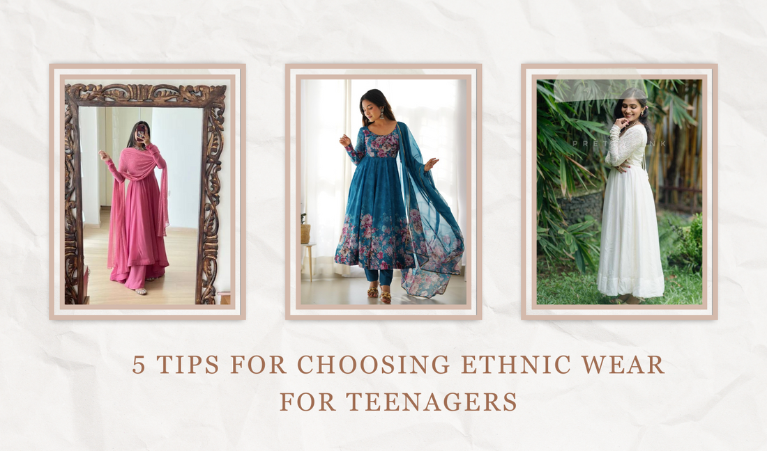 Elegance Redefined: 5 Tips for Choosing Ethnic Wear for Teenagers