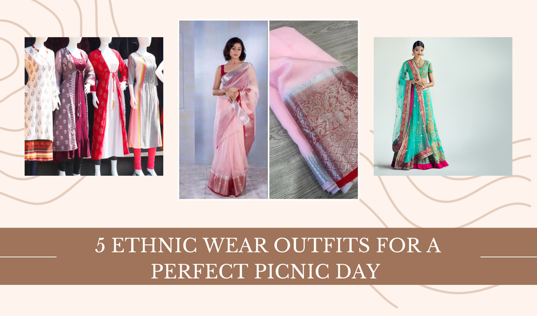 Charm in the Countryside: 5 Ethnic Wear Outfits for a Perfect Picnic Day