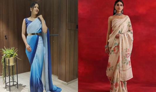 5 Ways to Wear a Saree Without a Blouse for a Trendsetting Look