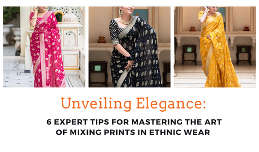 Unveiling Elegance: 6 Expert Tips for Mastering the Art of Mixing Prints in Ethnic Wear