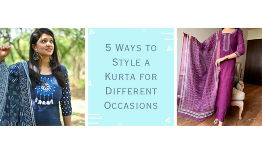 Elevate Your Ethnic Chic: 5 Ways to Style a Kurta for Every Occasion