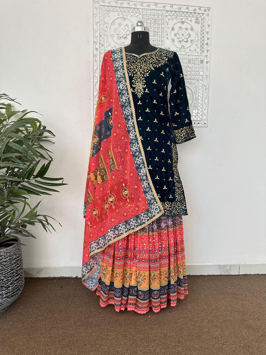 Pakistani Kalamkari Suit - Elegance Redefined!