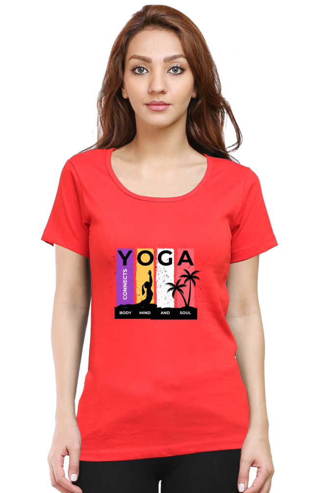 Yoga And Soul T-shirt for Women