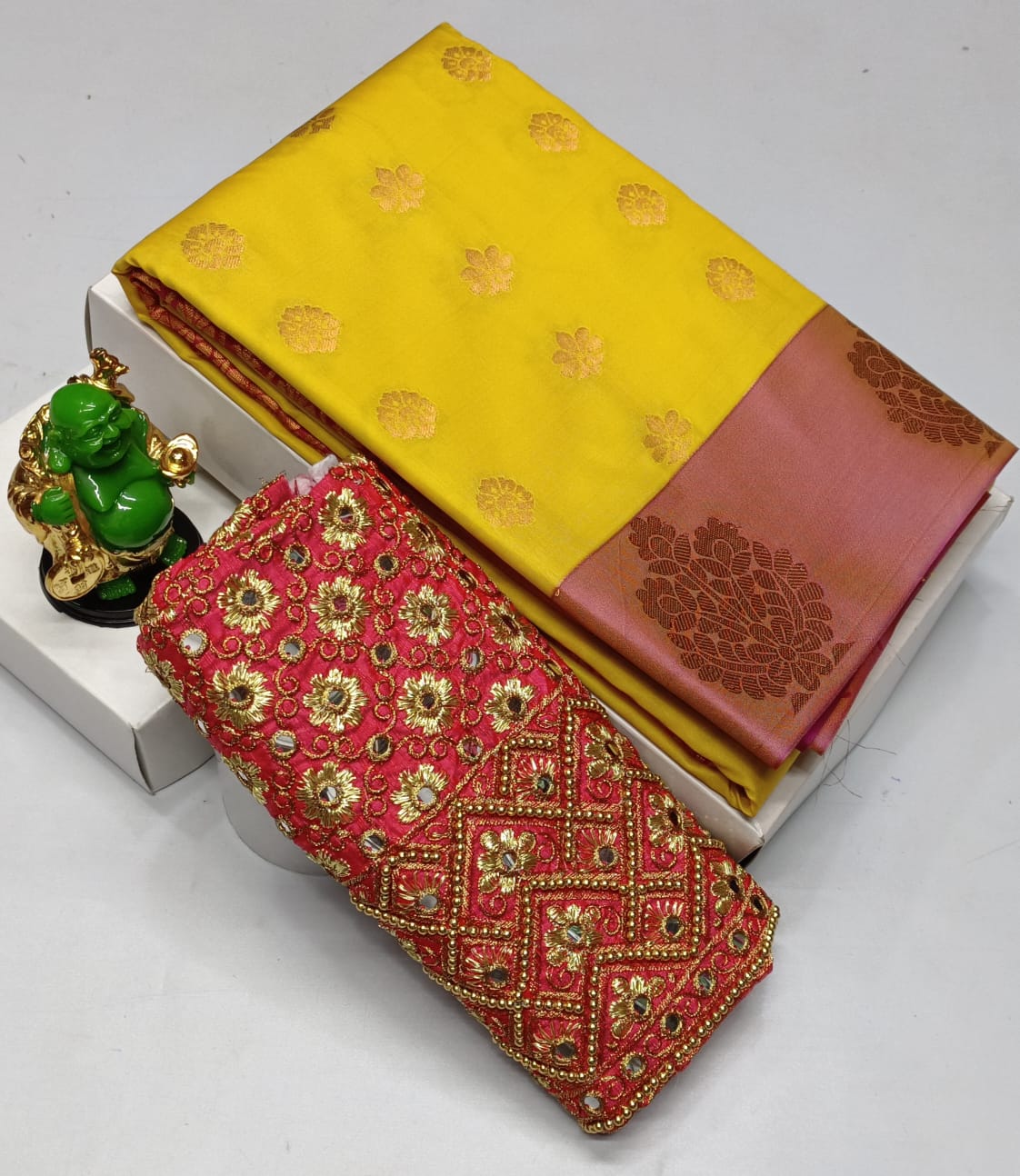 KANCHEEPURAM SOFT SILK SAREES - MINI SAMUTHRIKA WEDDING COLLECTIONS! 🌟