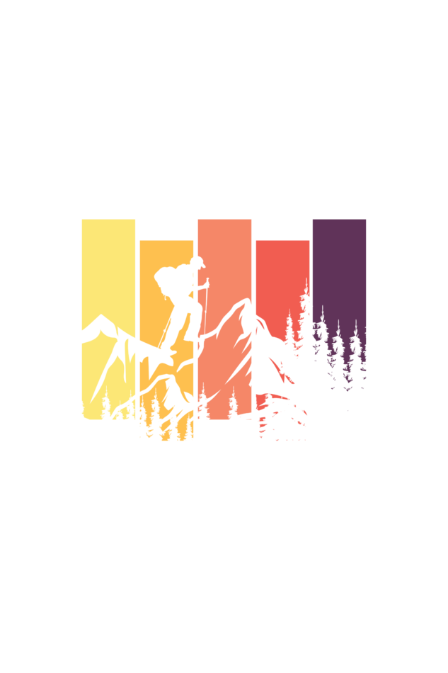 The Mountains Are Calling Adventure Travel T-shirtFor women