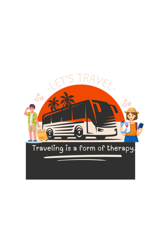 Travel is a form of Thearapy T-shirt For Women