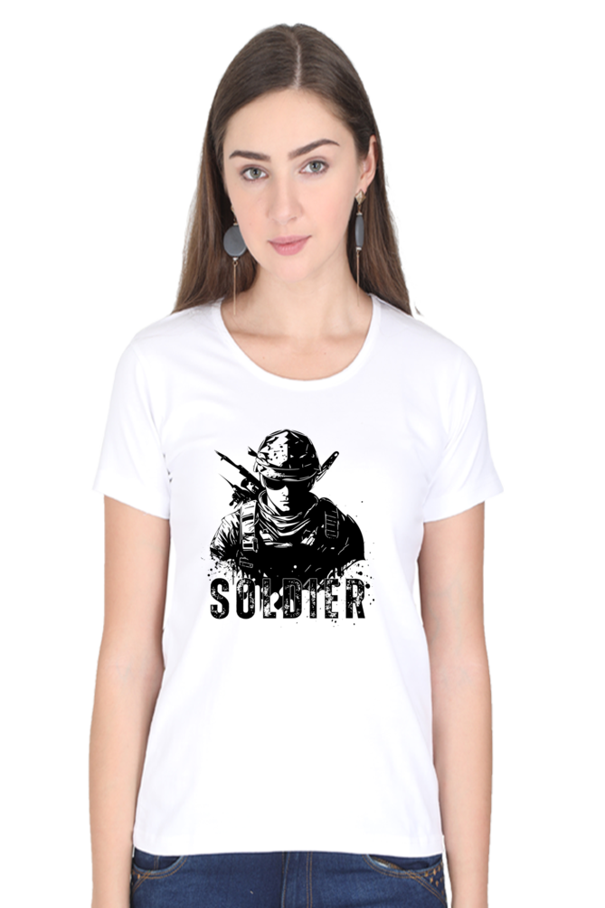 Soldier Warrier T-shirt For Women