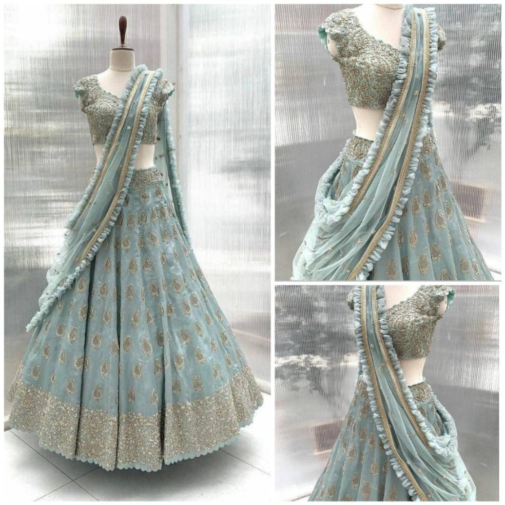 Super Hit Design Satin Silk Designer Lehenga