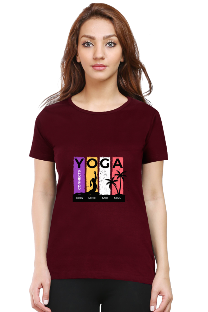 Yoga And Soul T-shirt for Women