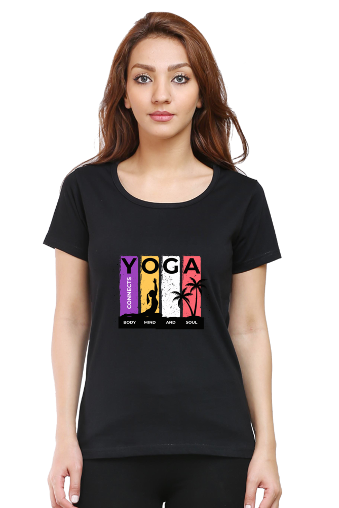 Yoga And Soul T-shirt for Women