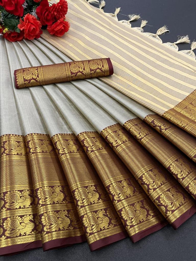 Elevate Your Ethnic Elegance with Banarsi Silk Sarees!