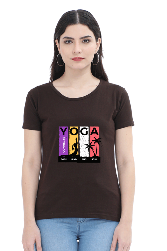 Yoga And Soul T-shirt for Women