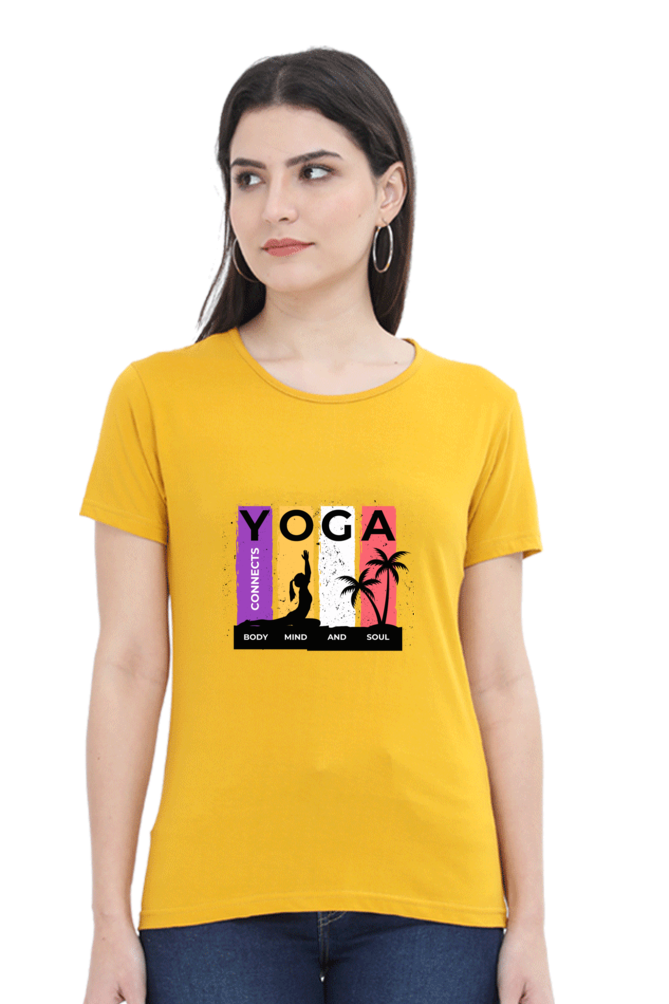 Yoga And Soul T-shirt for Women