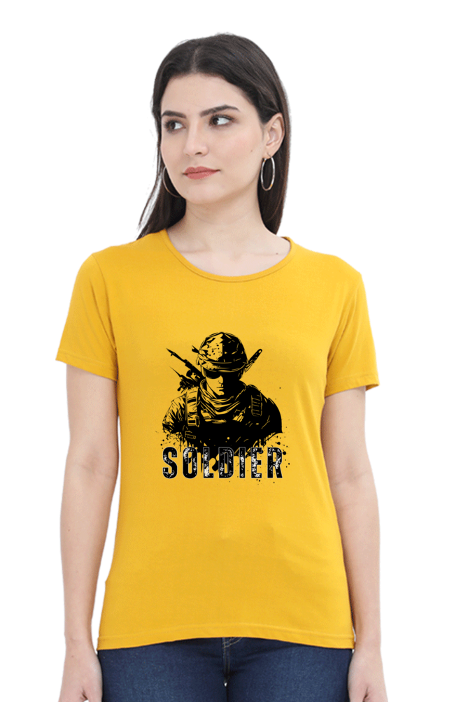 Soldier Warrier T-shirt For Women