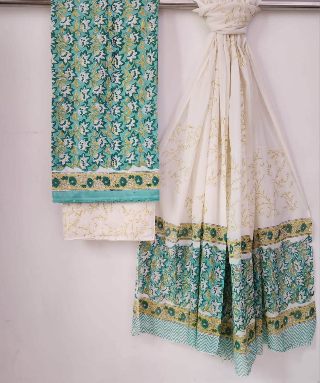 Our Exclusive HandBlock Printed Cotton Suit Set Collection!