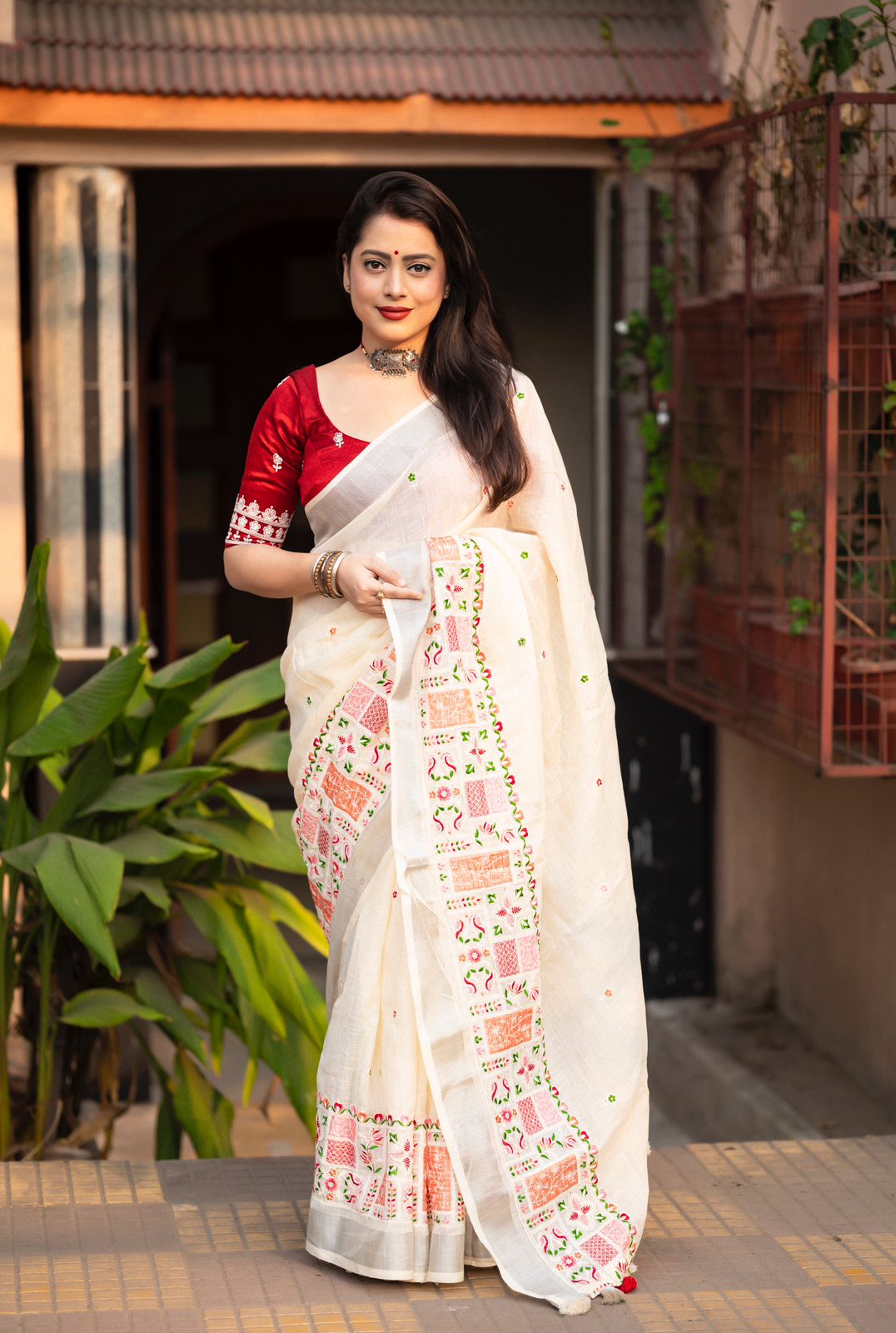 Discover Elegance with  Latest Silver Linen Collection - Lucknowi Linen