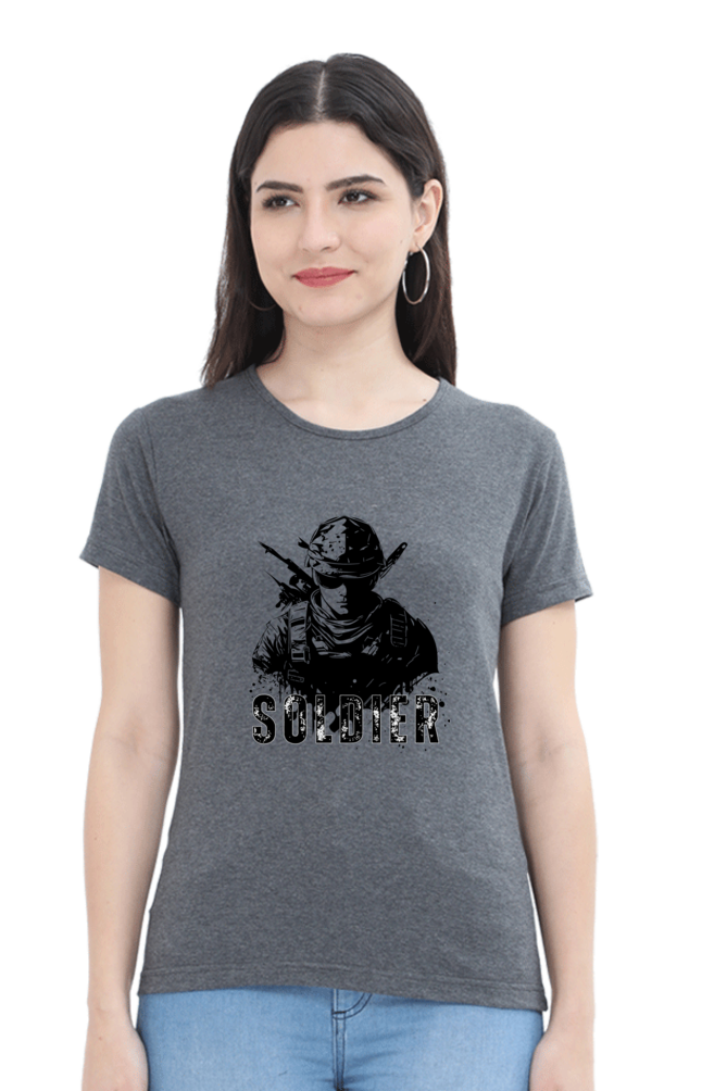 Soldier Warrier T-shirt For Women