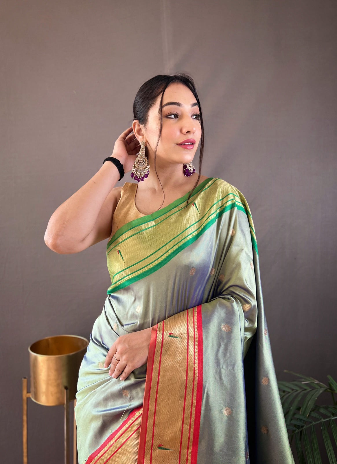 🌟 Introducing Kamal Paithani's Latest Collection: Ganga Jamuna Border Sarees! 🌟