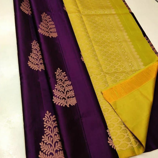 Elevate your style with our Soft Lichi Silk Saree