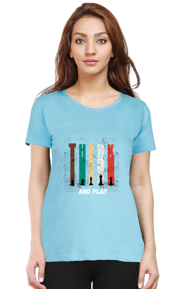 Think And Play Casual T-shirt For Women