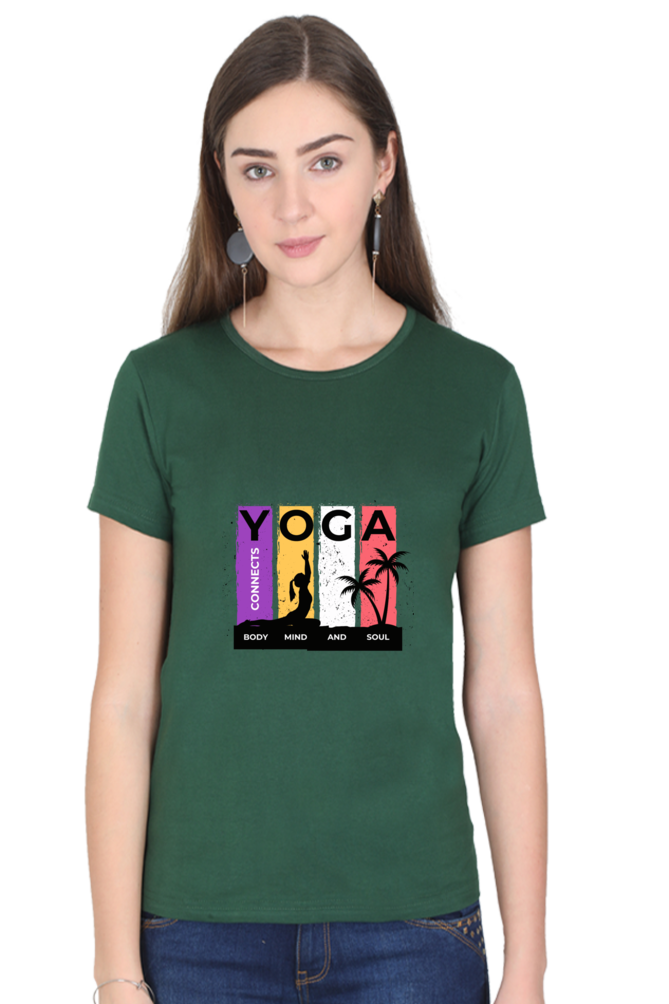 Yoga And Soul T-shirt for Women