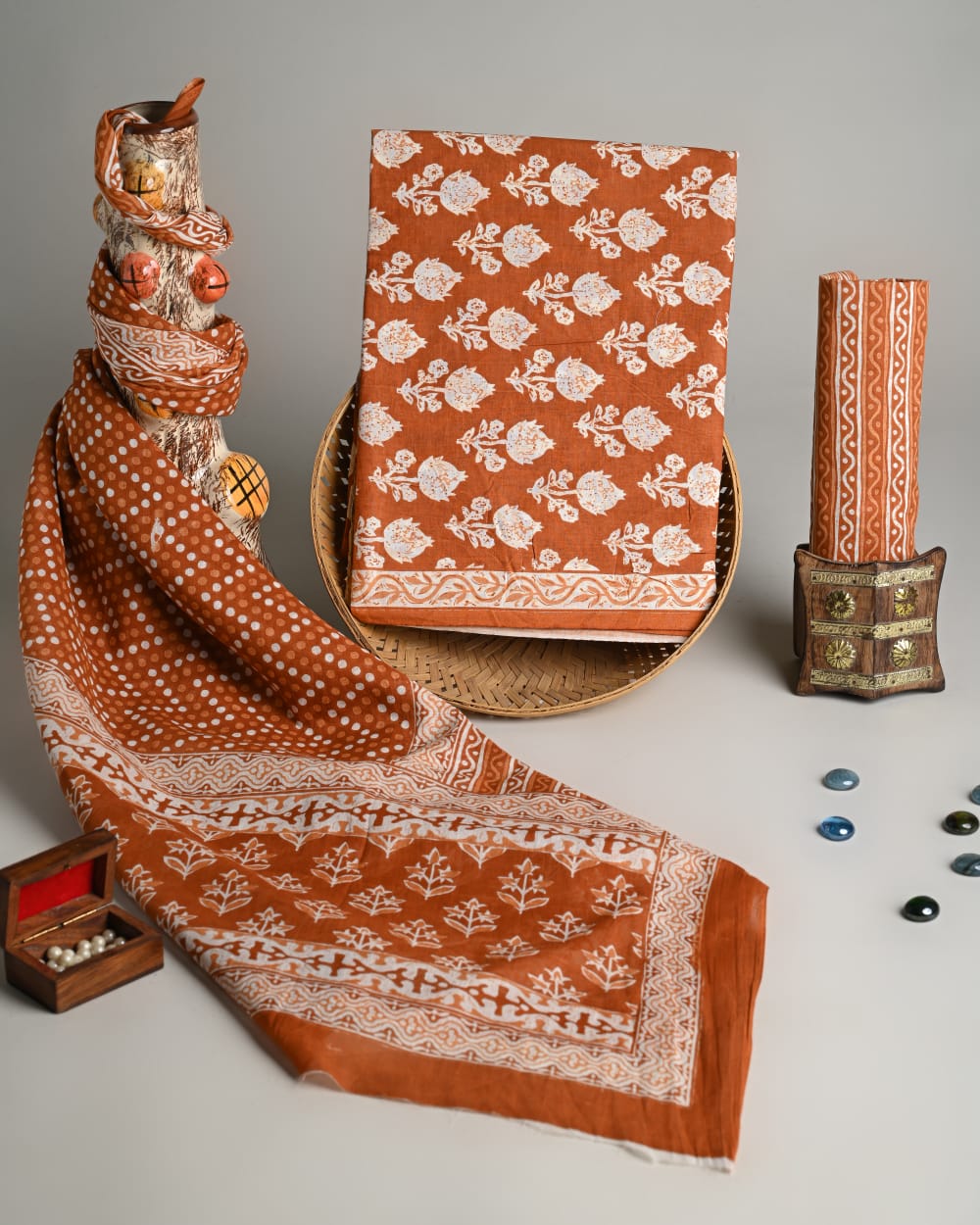 Our Exclusive HandBlock Printed Cotton Suit Set Collection!