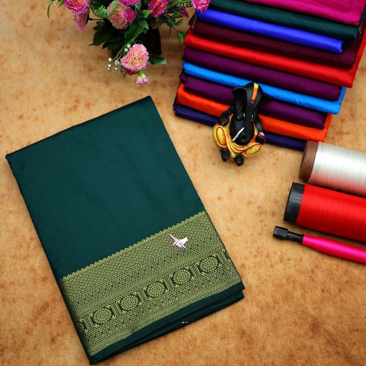 Exclusive Mysore Crape Silk Saree