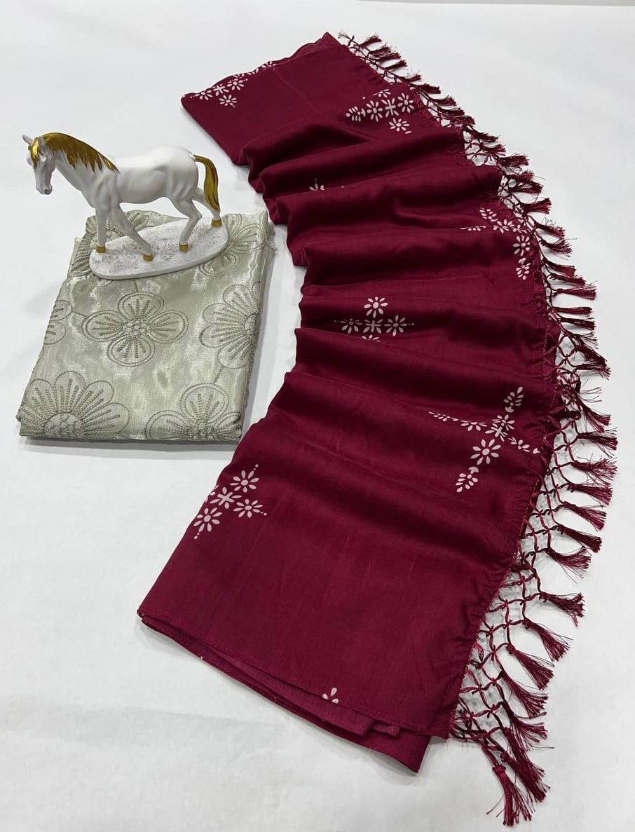 Pure Muslin Cotton Silk Saree Collection