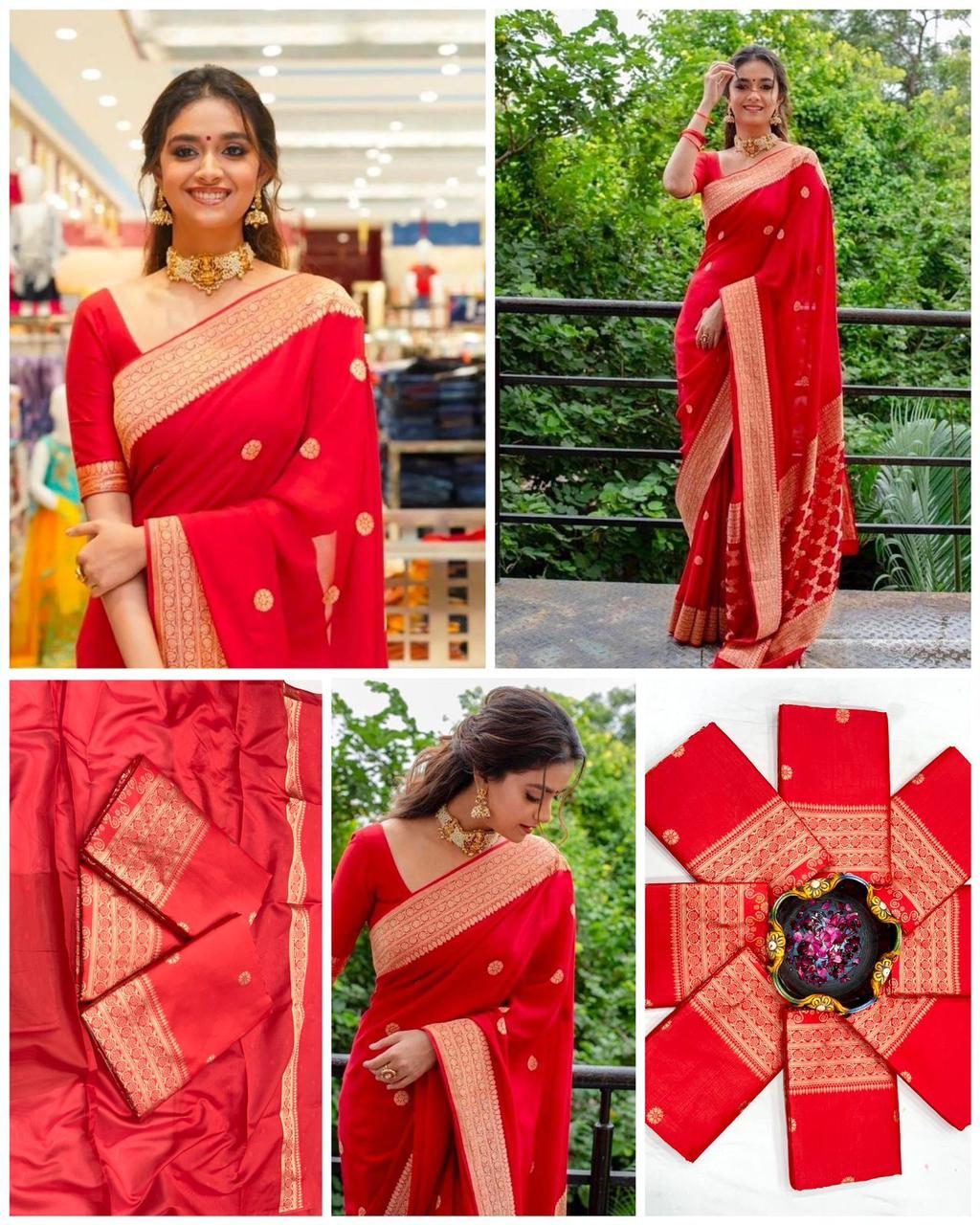 Festive Lichi Silk Saree