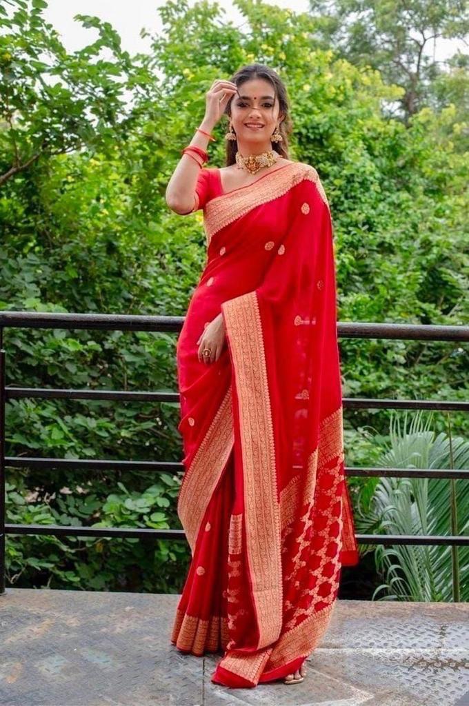 Festive Lichi Silk Saree