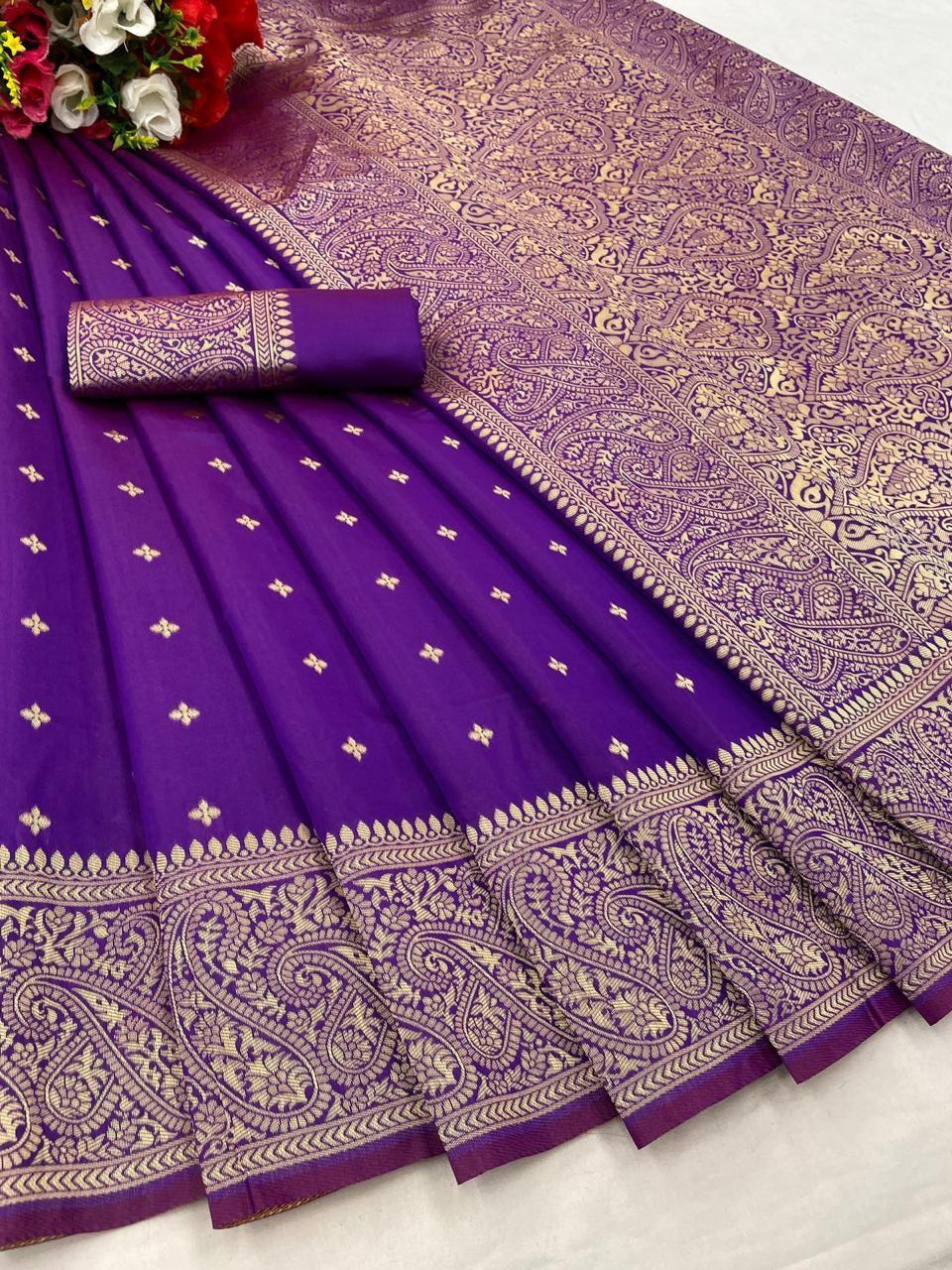 Introducing our Exquisite Soft Lichi Silk Saree Collection!