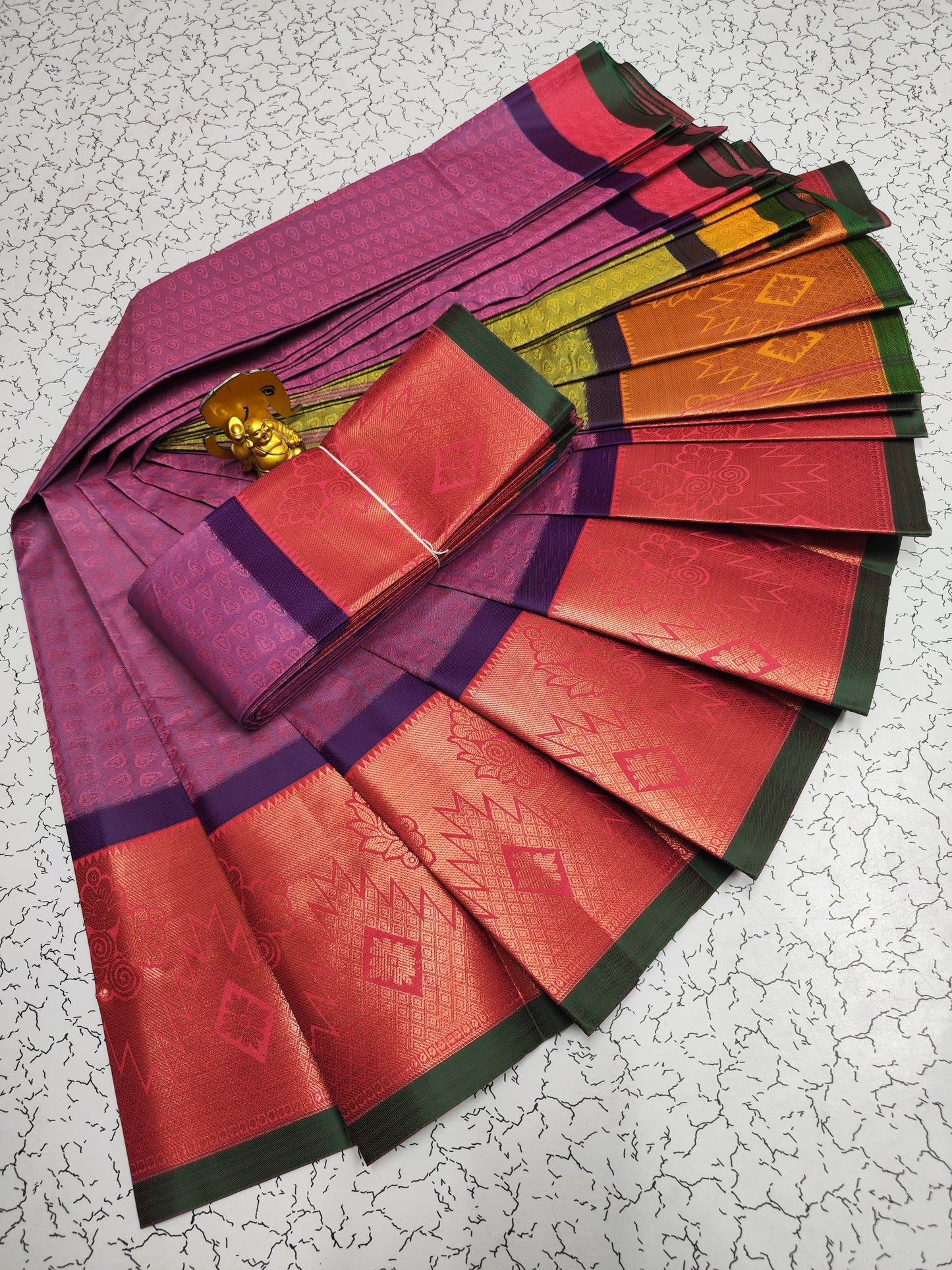 Elevate your style with the enchanting Poonthamil Silk Sarees!