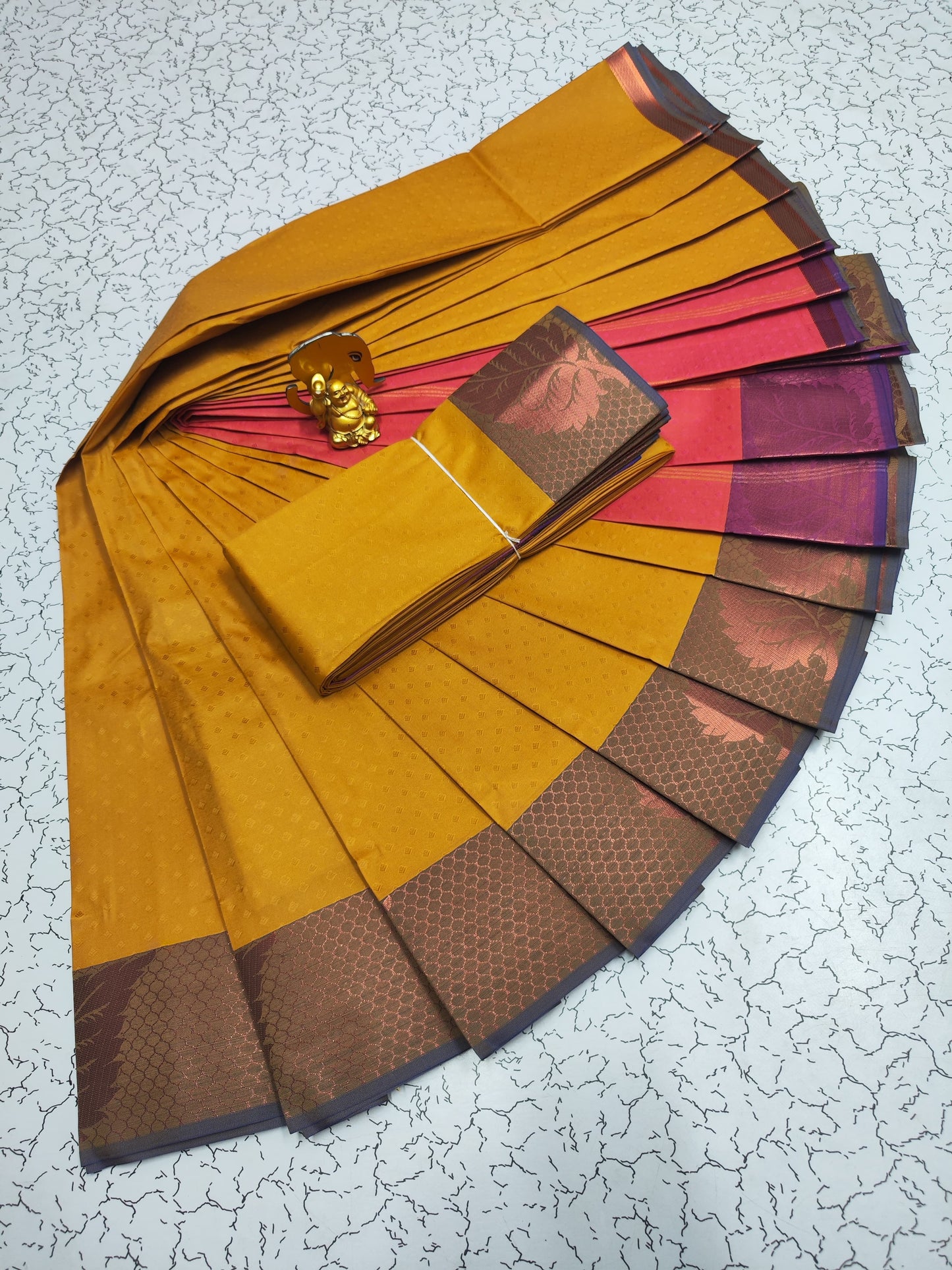 Elevate your style with the enchanting Poonthamil Silk Sarees!