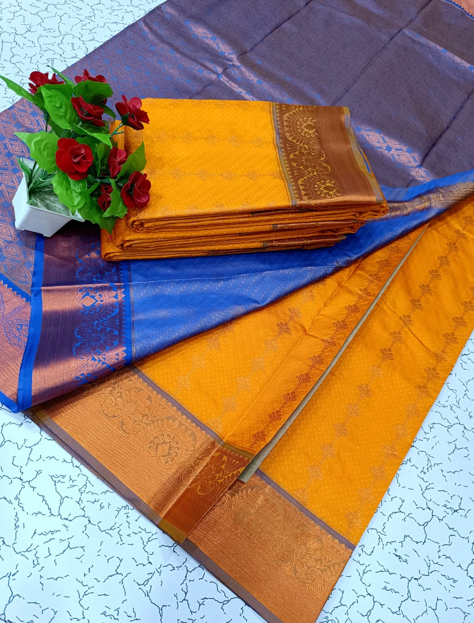 Kanchipuram Semi Silk Sarees!