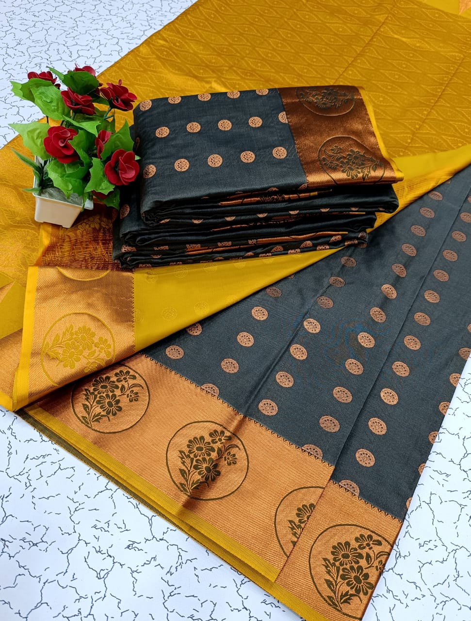 Kanchipuram Semi Silk Sarees!