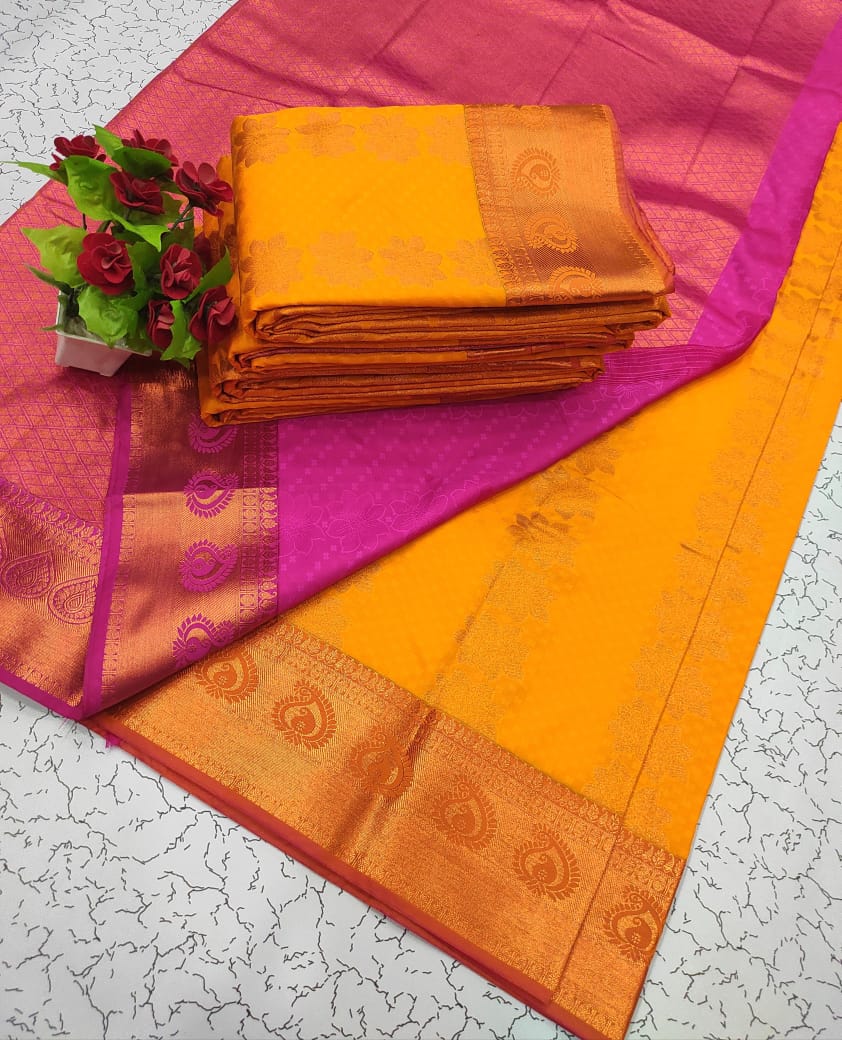 Kanchipuram Semi Silk Sarees!