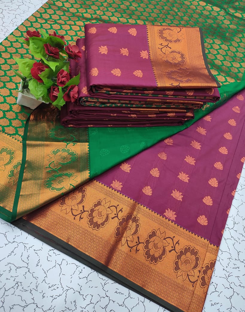 Kanchipuram Semi Silk Sarees!