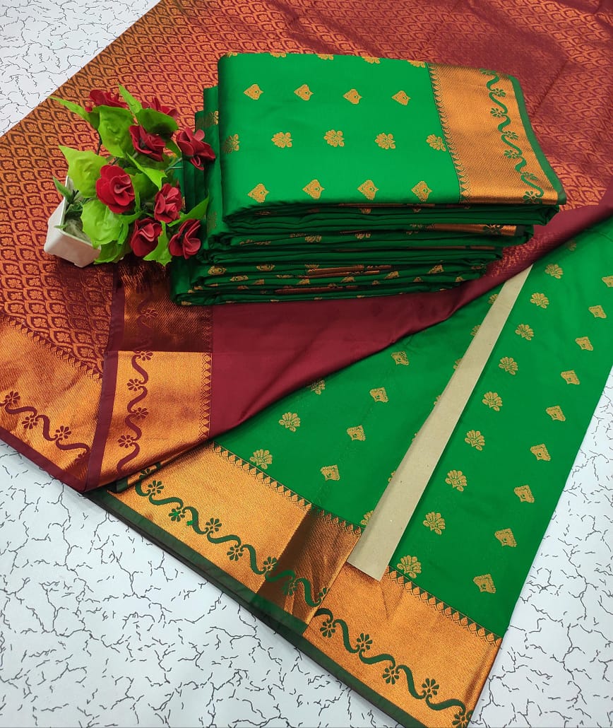 Kanchipuram Semi Silk Sarees!