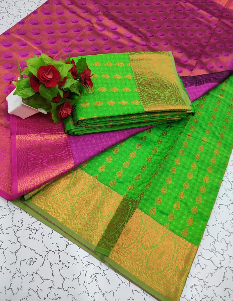 Kanchipuram Semi Silk Sarees!