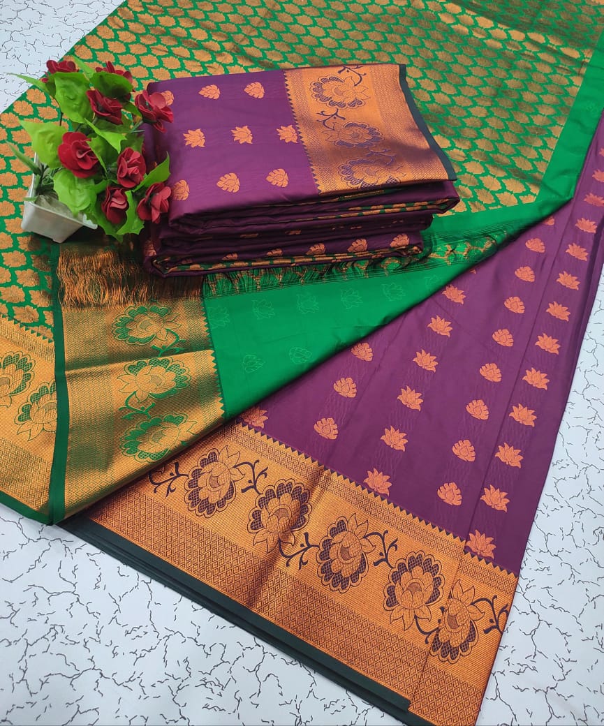 Kanchipuram Semi Silk Sarees!