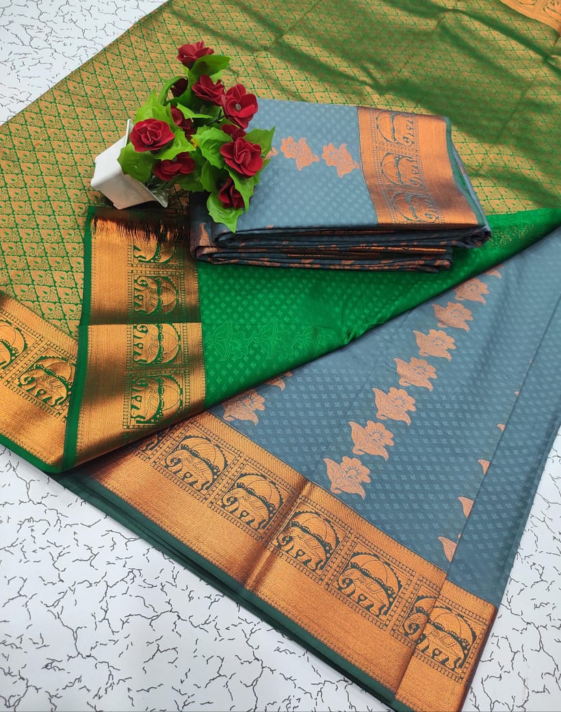 Kanchipuram Semi Silk Sarees!