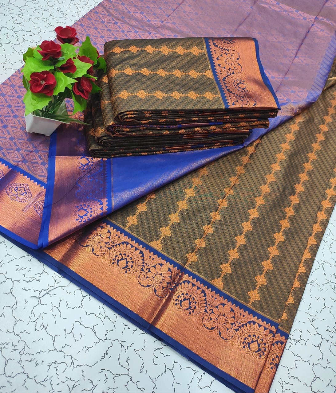 Kanchipuram Semi Silk Sarees!