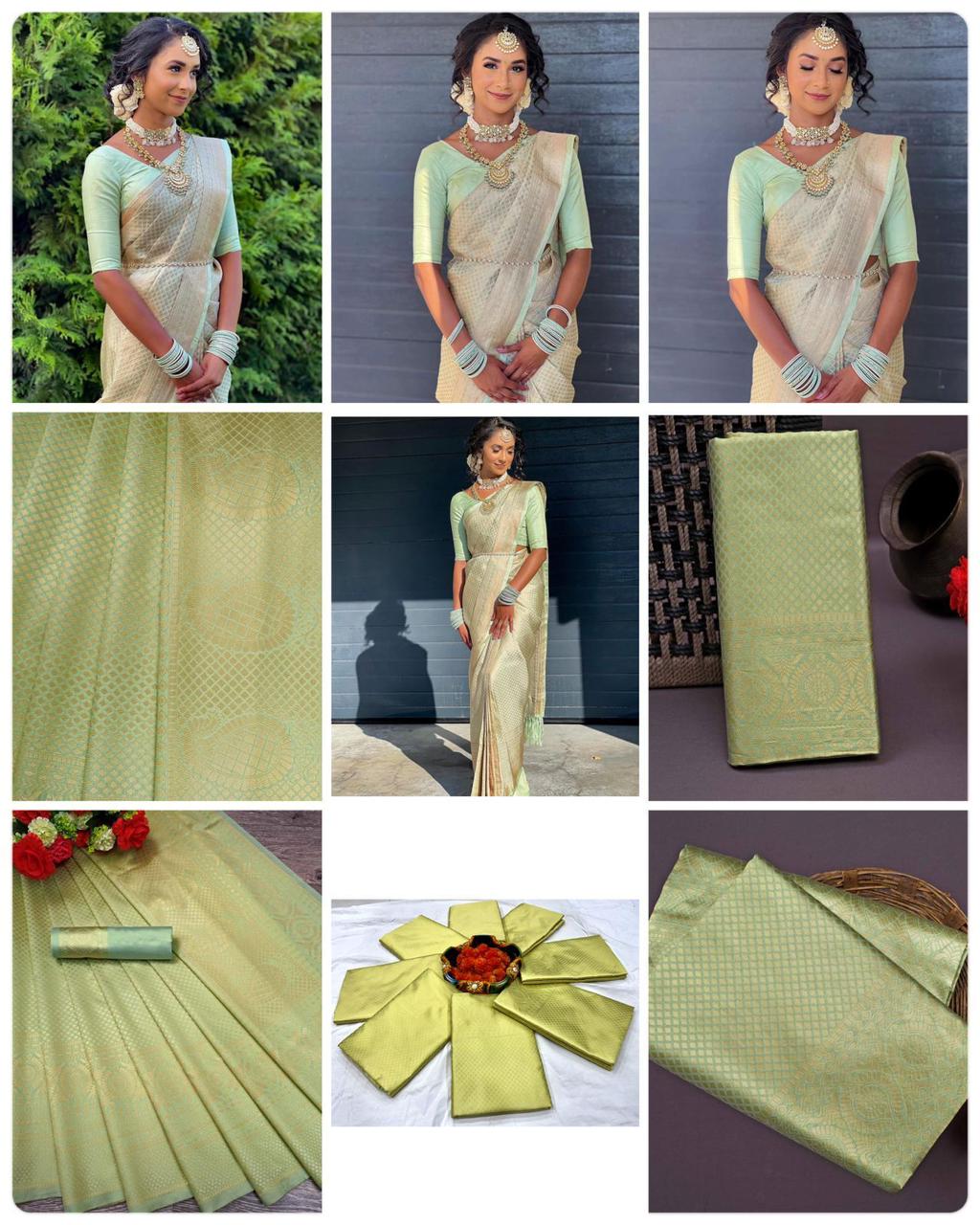 Elevate Your Style with Anchipuram Semi Silk Sarees !!