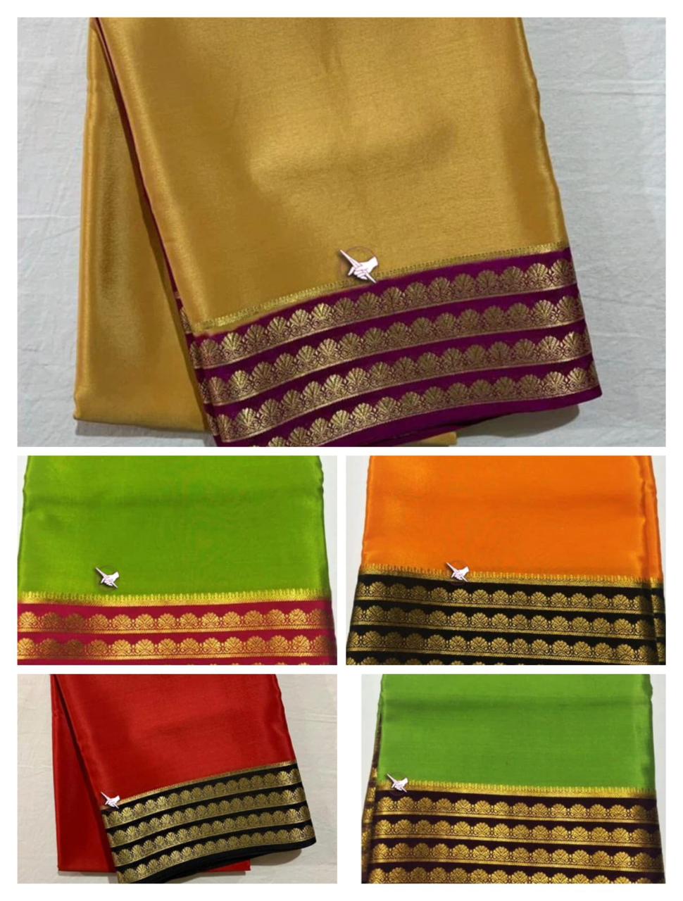 Mesmerize in Elegance: Mysore Crape Silk Diwali Collection