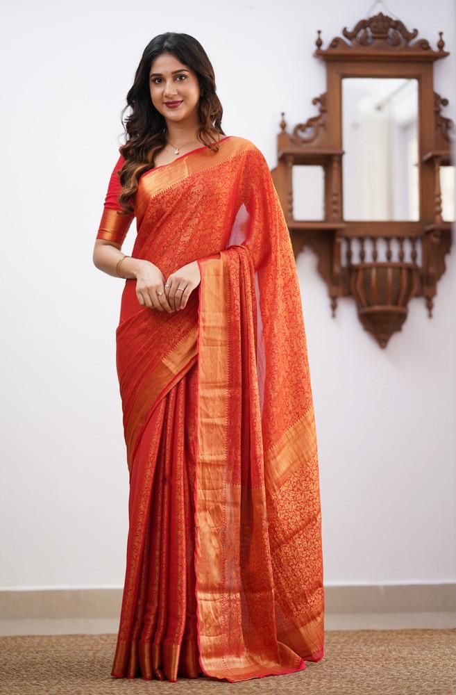 Explore the Luxury of Soft Lichi Silk Sarees