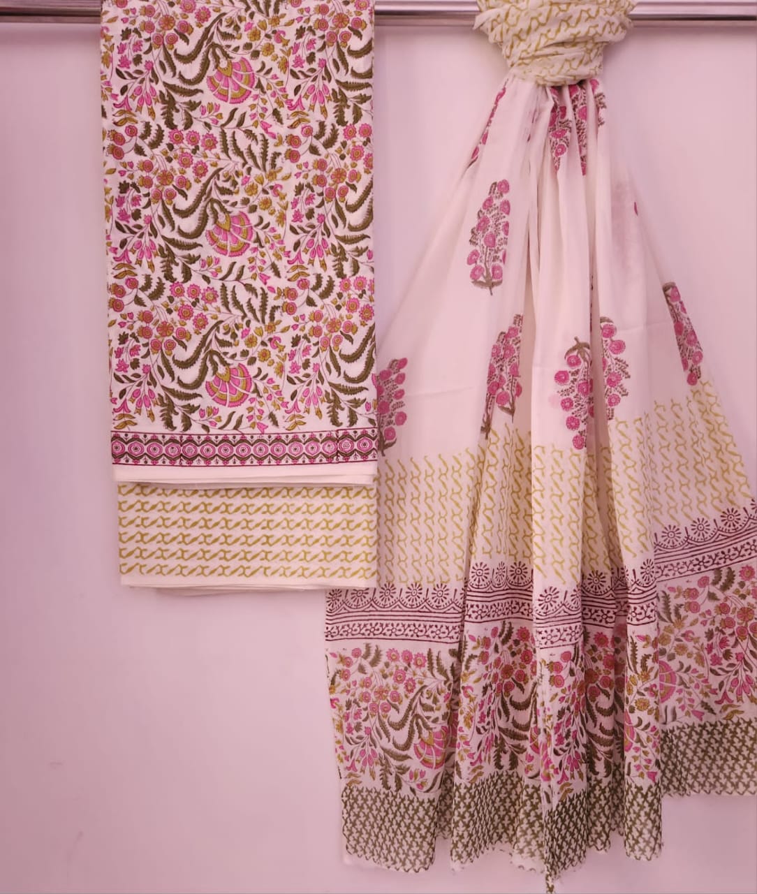 Our Exclusive HandBlock Printed Cotton Suit Set Collection!