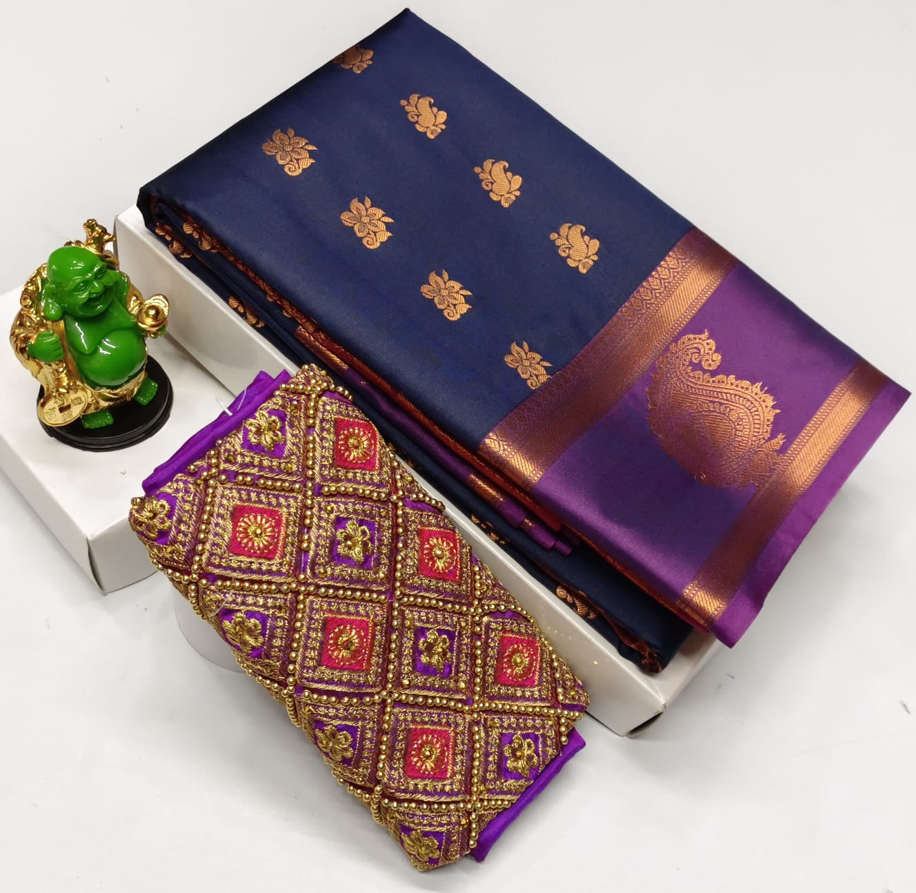 KANCHEEPURAM SOFT SILK SAREES - MINI SAMUTHRIKA WEDDING COLLECTIONS! 🌟