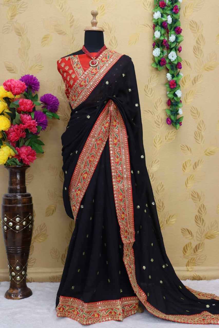 Unveil Elegance with Our Designer Saree Collection